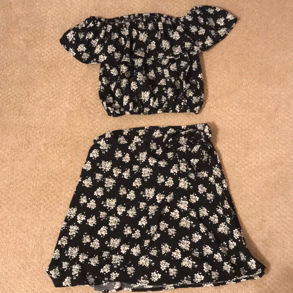 Floral outfit set